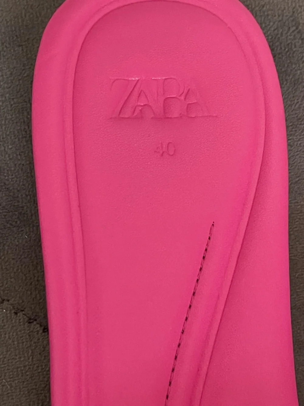 Zara Hot Pink Braided Slide Sandals - Women - Picture 2 of 3